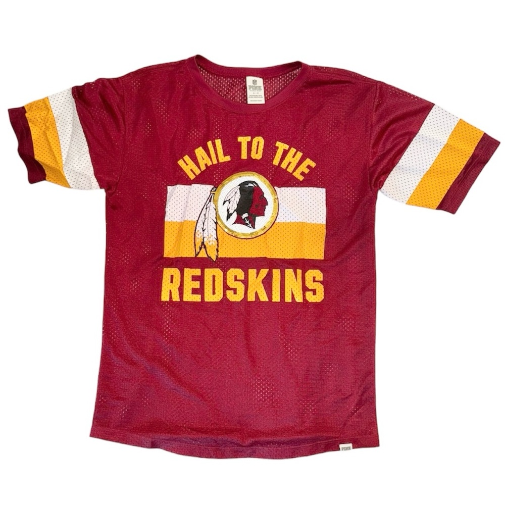 New w/o Tags Victoria’s Secret Pink Washington Redskins Bling Jersey Small